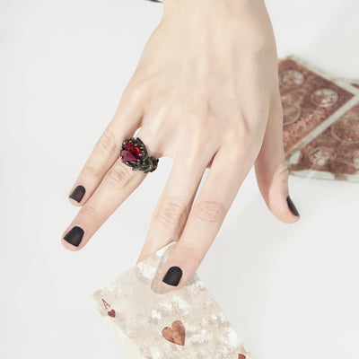 Hard Candy Black Queen Ring