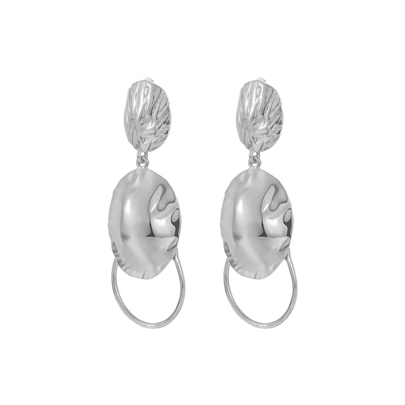 daartemis Shells collection three shells clip earring