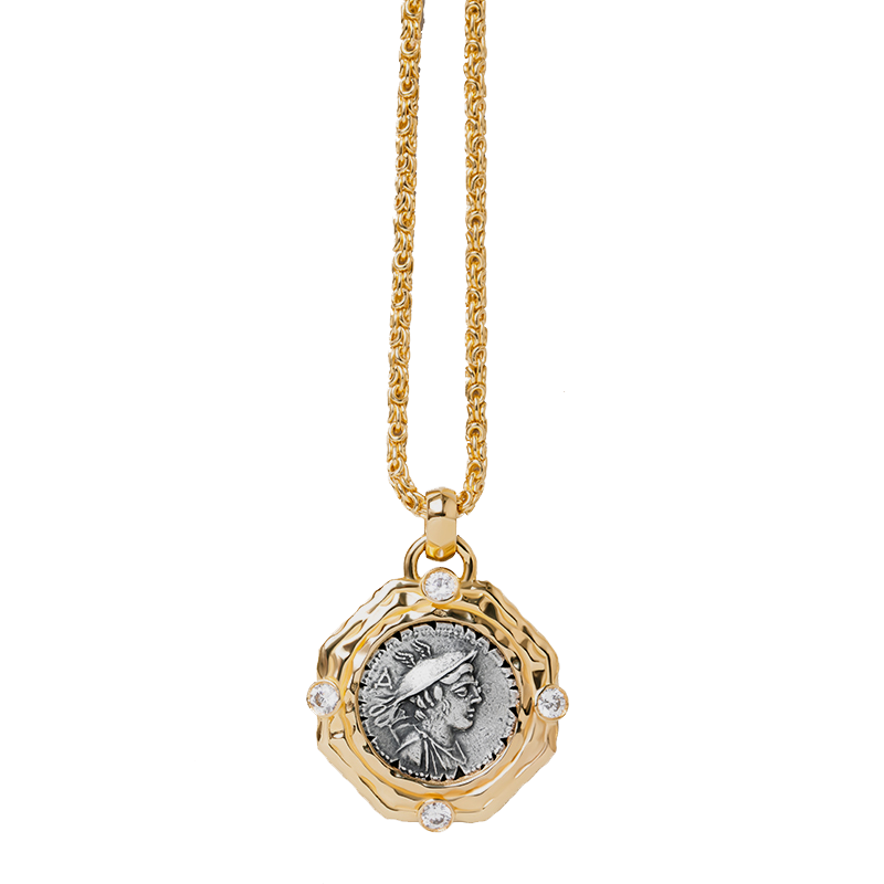 Vulcanus Mercury pendant necklace