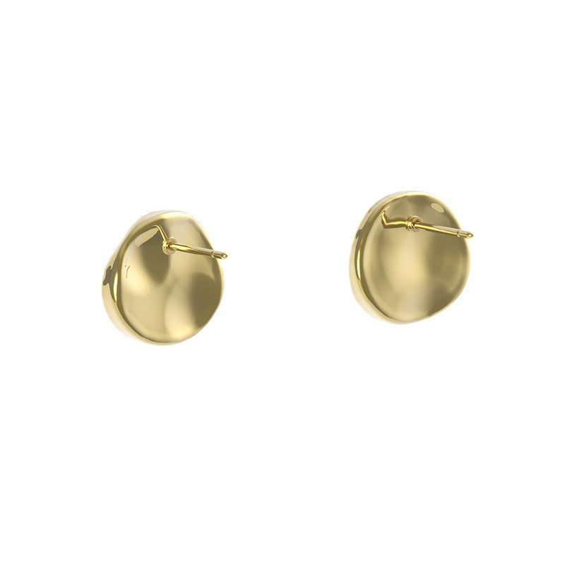 THEOGONY Roman coin small stud earrings