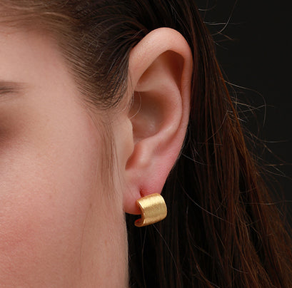 Archibald Flat hoop earrings