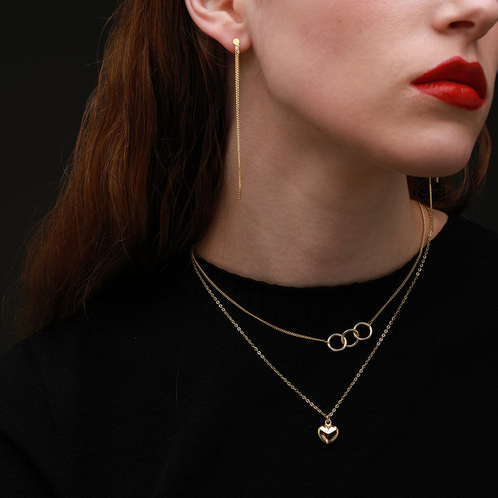 ◇Hei◇ alice heart pendant necklace [正規品/関税込] Hanging Heart – Alice Caprice Jewelry Composition