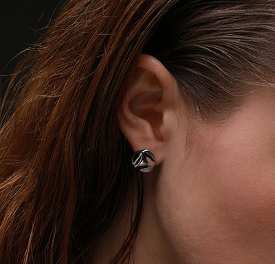 Archibald Roundabout stud earrings