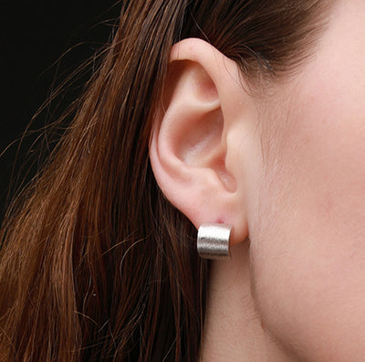Archibald Flat hoop earrings
