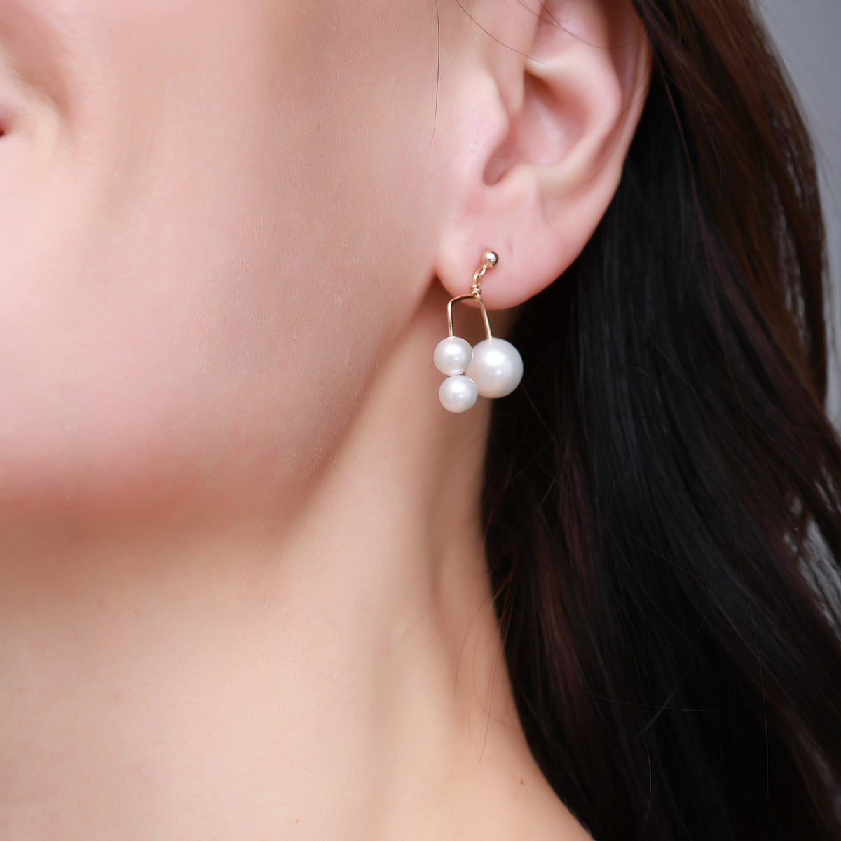 COCO Kim Embellished Series Musical note drop earrings