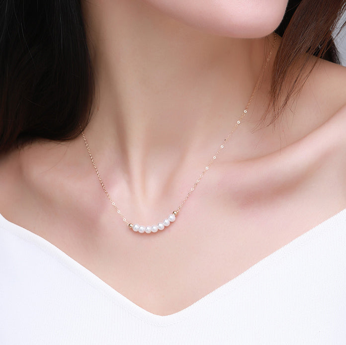COCO Kim Embellished Series Smile necklace