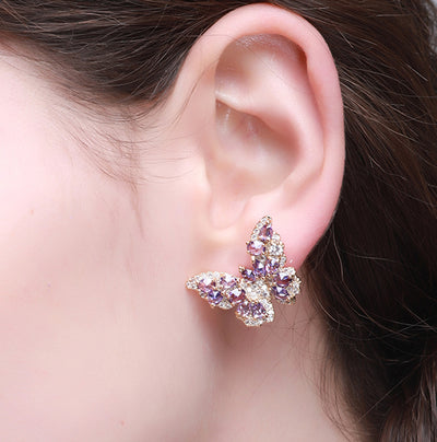 Every Look Butterfly stud earrings