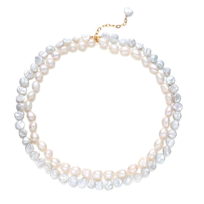 COCO KIM Baroque Series Double Layered Pearl Necklace