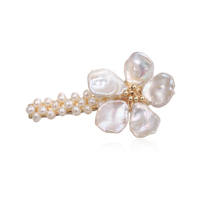 COCO Kim Falling Flower Series Petal pearl hair clips