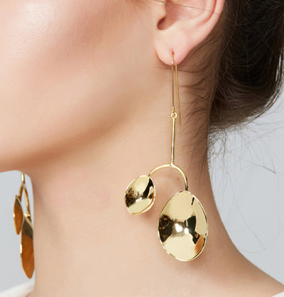 daartemis Shells collection two shells  Drop Earring